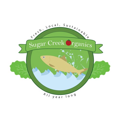 Logo concept for Sugar Creek Organics
