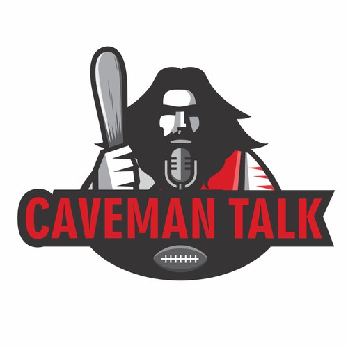 Logo Design for Caveman Talk Podcast