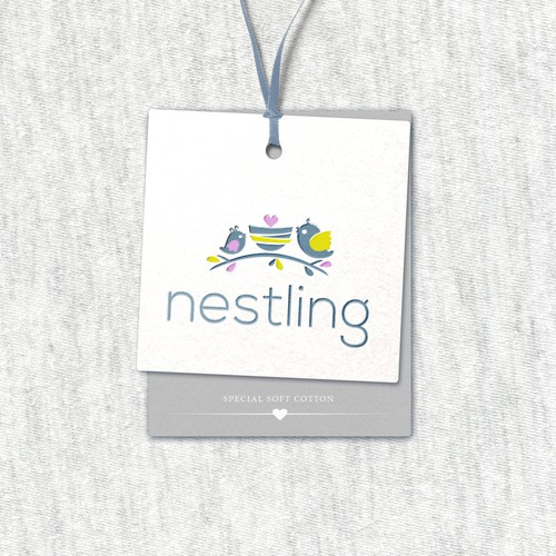 Hangtags for high and cotton baby clothing