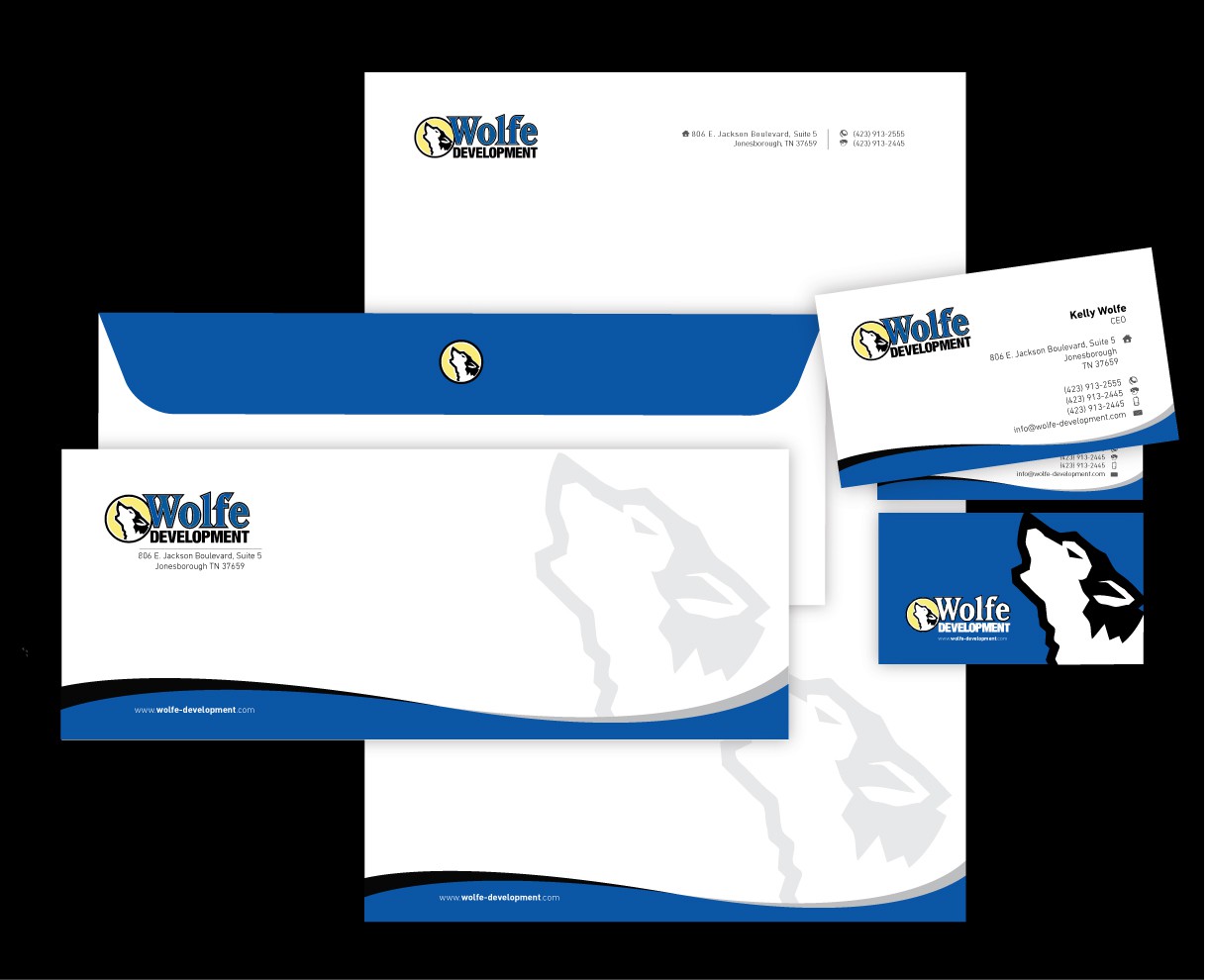 Help Wolfe Development with a new stationery