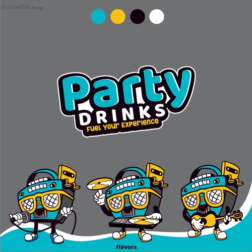 Drink logo plus package design 