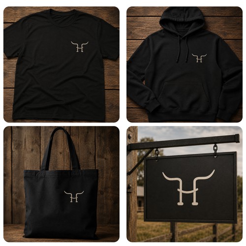 Texas Supply Co. | Minimal Longhorn Logo & Premium Western Brand Identity