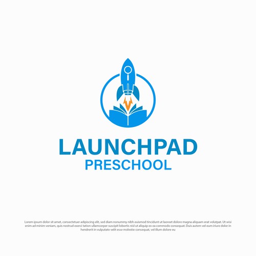 Logo design for Launchpad Preschool