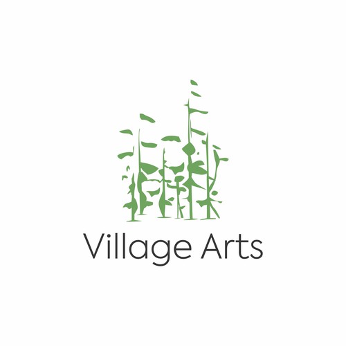 Village Arts Logo Design