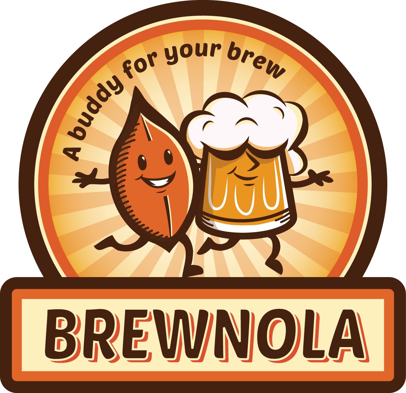 Create a fun, friendly logo to get people snacking on Brewnola!