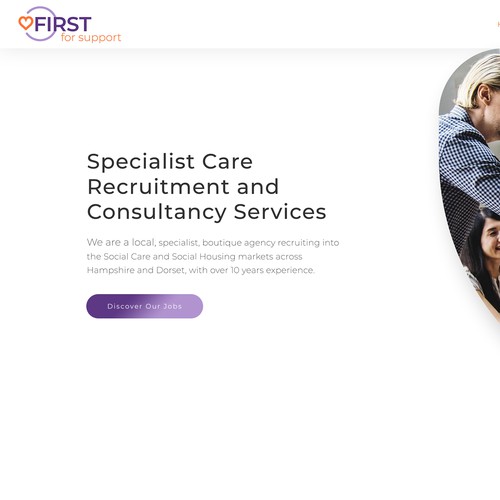 A full rebranding for a local recruitment agency