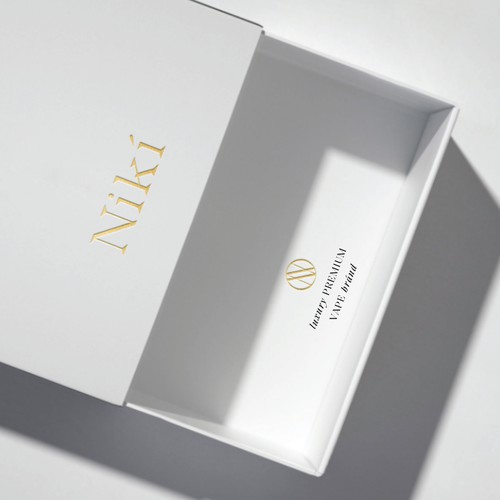Logo design for luxury vape brand NIKI. PART 01.