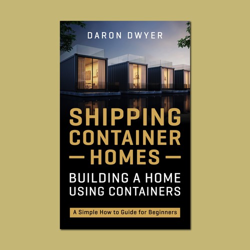 Shipping container homes - Cover design