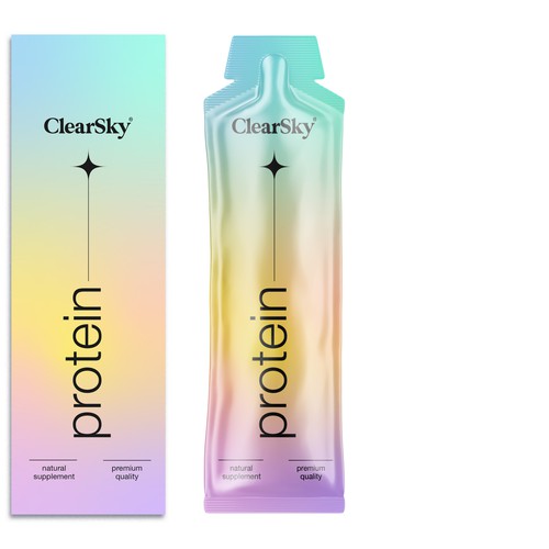 Design packaging for Wellness Protein Sachet