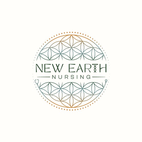 Logo for organization for holistic nurses to be uplifted and find freedom through networking and connection.