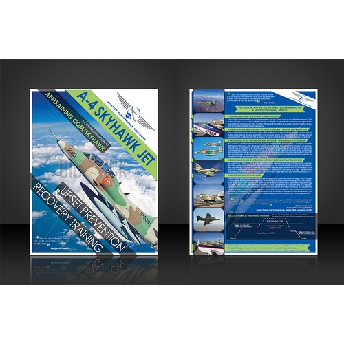 brochure for Fighter Jet Training