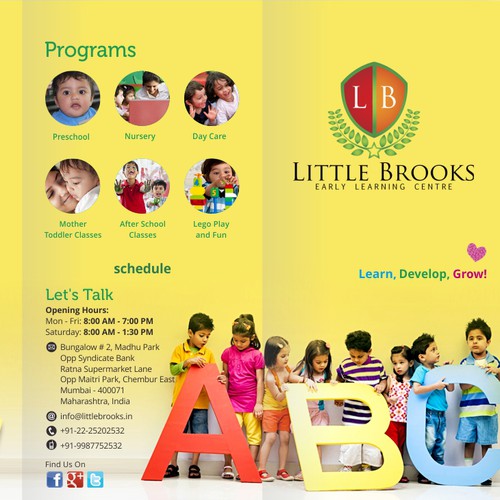Little Brooks, Brochure Design