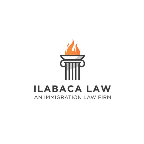 ILAVACA LAW  logo design