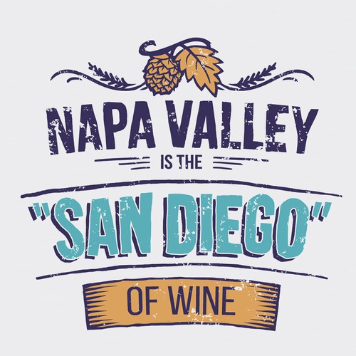 San Diego Beer T-shirt design