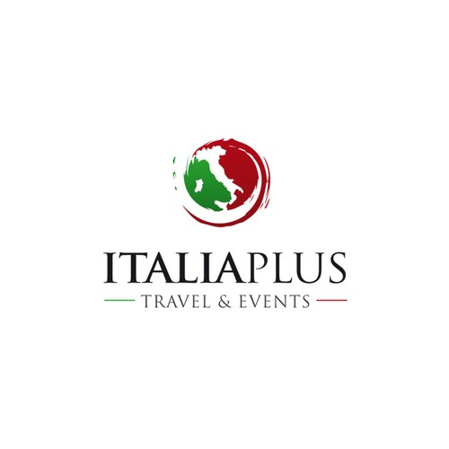 Create an attactive logo for quality tours and corporate events in Italy