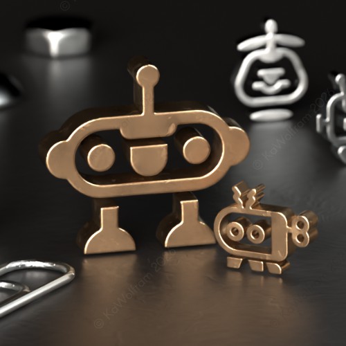 Complementary logo icons