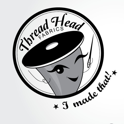 Unleash your creativity and design a logo for ThreadHeadFabrics online fabric shop!