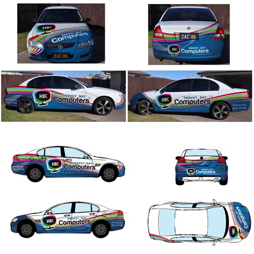 WANTED: Colourful, Eye-catching Car Wrap / Signage