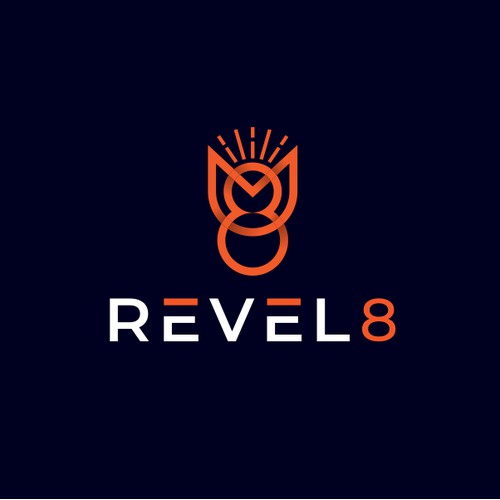 Minimalist Logo concept for REVEL 8