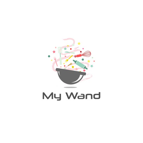 Logo concept for "My Wand"