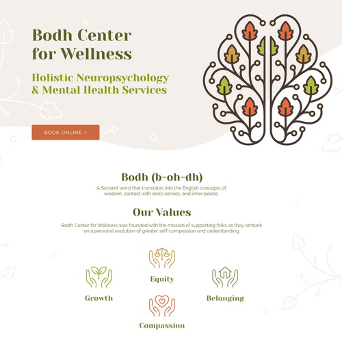WIX - BODH Center for Wellness