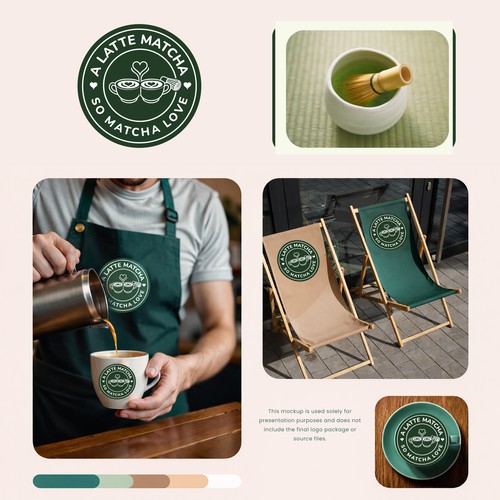 Matcha Coffee Logo
