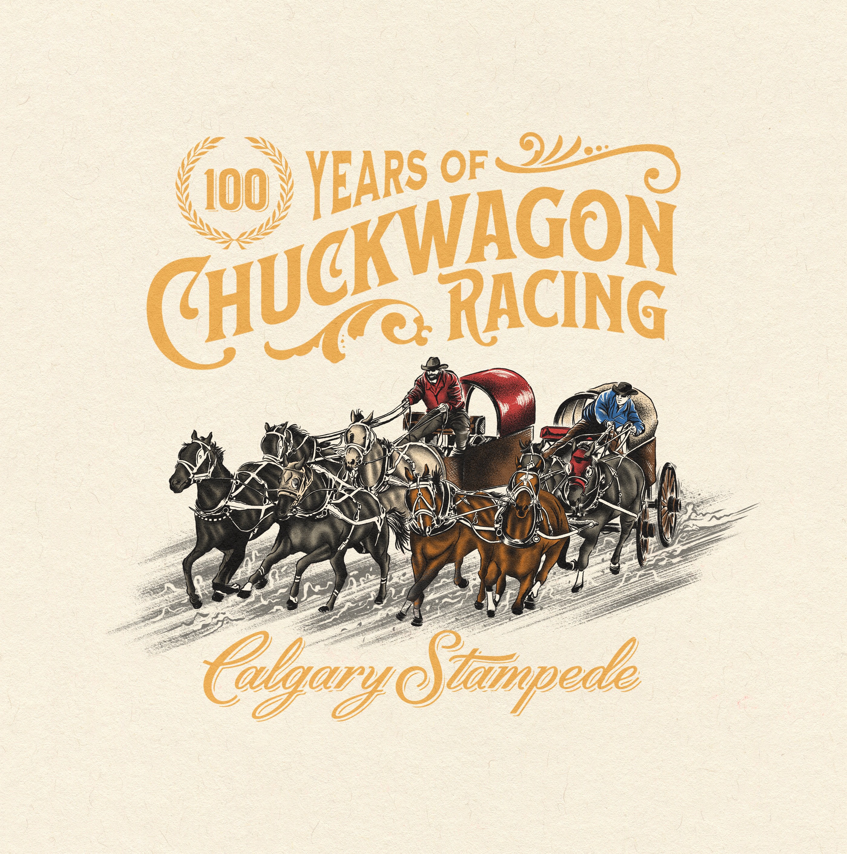 Calgary Stampede Chuckwagon race designs