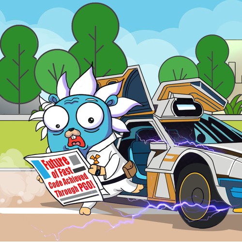"Go Gopher's Time-Traveling Adventure: PGO Unleashes the Future of Fast Code! 
