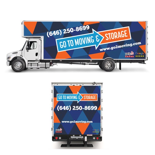 Truck wrap design