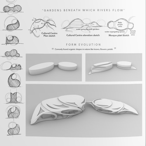 Curvilinear 3D modeling