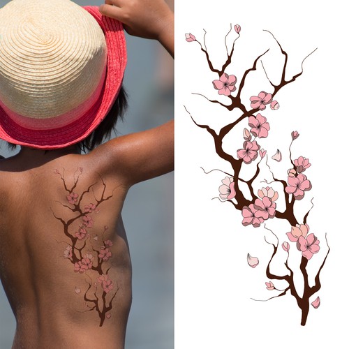 Tattoo "Blossom sakura"