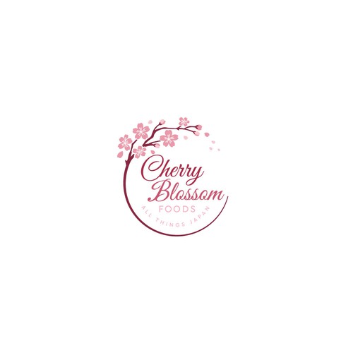 Elegant logo concept for a Japanese restaurant