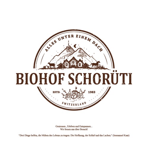 Logo for Biohof Schorüti