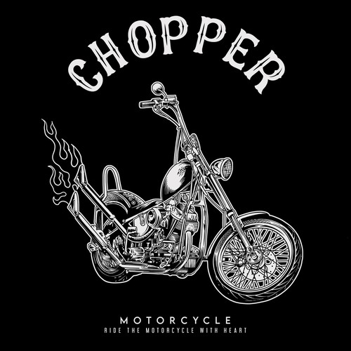 Chopper Motorcycle