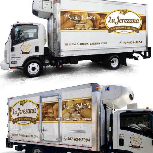 Bread Truck Wrap