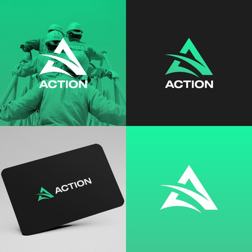 ACTION LOGO AND BRAND PACK DESIGN