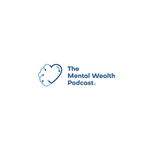 Logodesign for "The Mental Weath Podcast"
