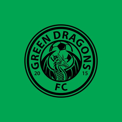 Logo Concept for Green Dragons