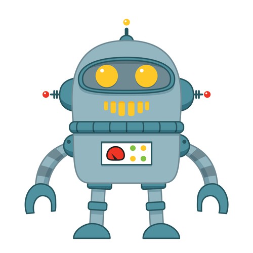 Robot mascot design