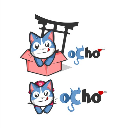 Ocho design Illustration Logo