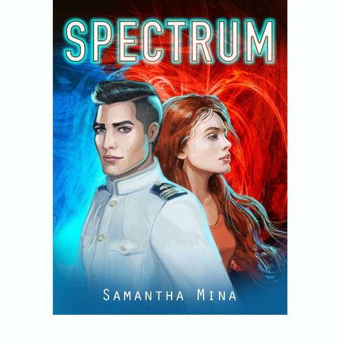 Illustration and cover young adult novel