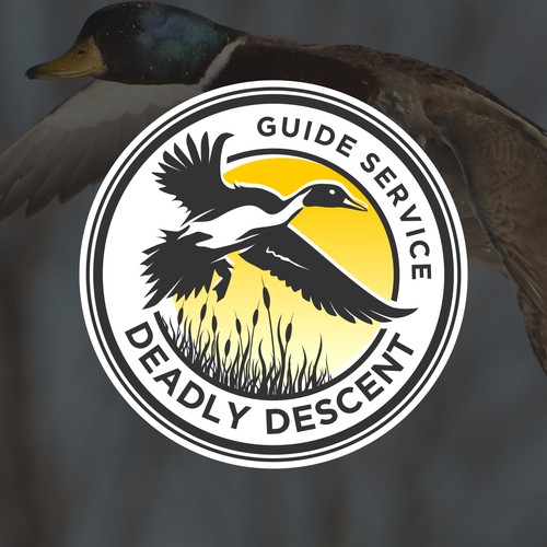 Waterfowl Hunting Guide Looking for Kick-Ass Logo