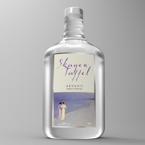Help Skagen Taffel Akvavit with a new product label