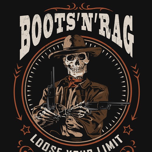 skeleton cowboy