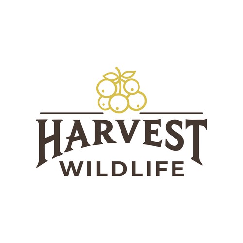  The winning logo of Harvest wildlife.