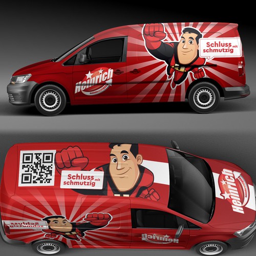 Van wrap for heinrich