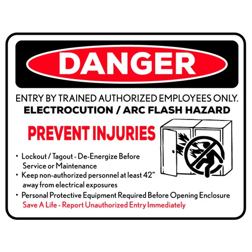 Arc Flash Label