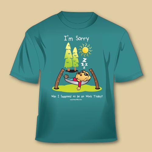 Need a fun new design to our existing line of fun, leisure themed t-shirts.