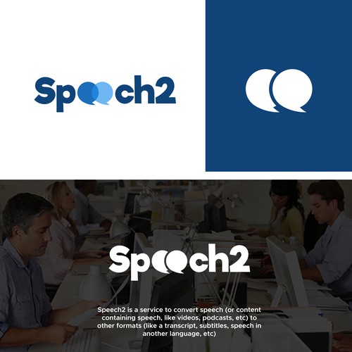 Logo for speech 2