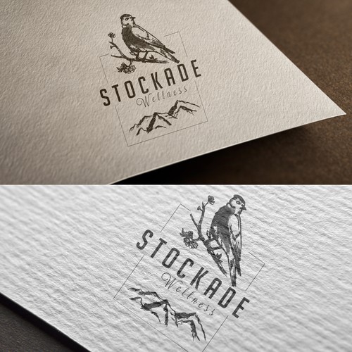 We prefer hand drawn, hipster, stamped looking logo.